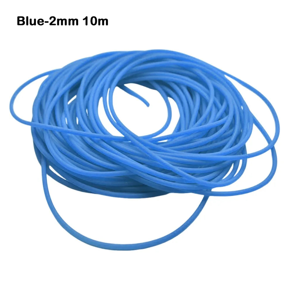 Solid Rubber Fishing Elastic Band 2/2.2mm 10m Stretch Line