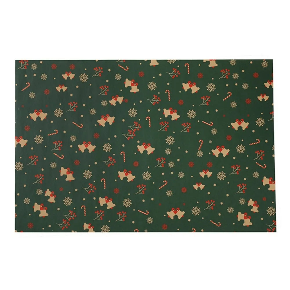Christmas Gift Wrapping Paper 50x74cm – Festive Holiday Wrap