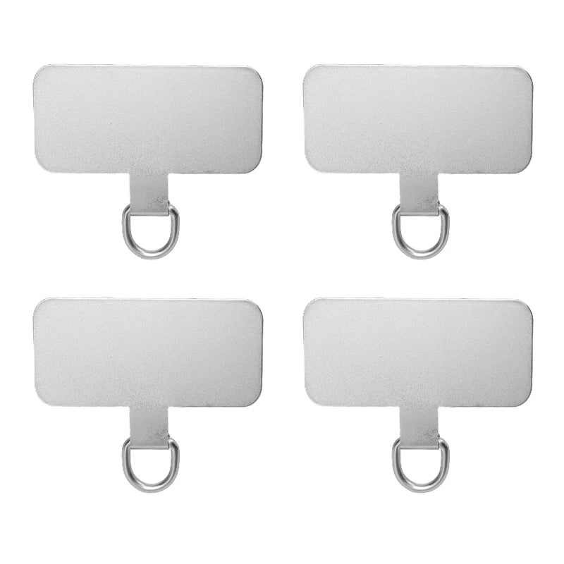 Stainless Steel Phone Lanyard Patch Clip | Anti-Drop Tab