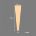 50-Pack Waterproof Rose Flower Wrapping Bags – Rose Gold