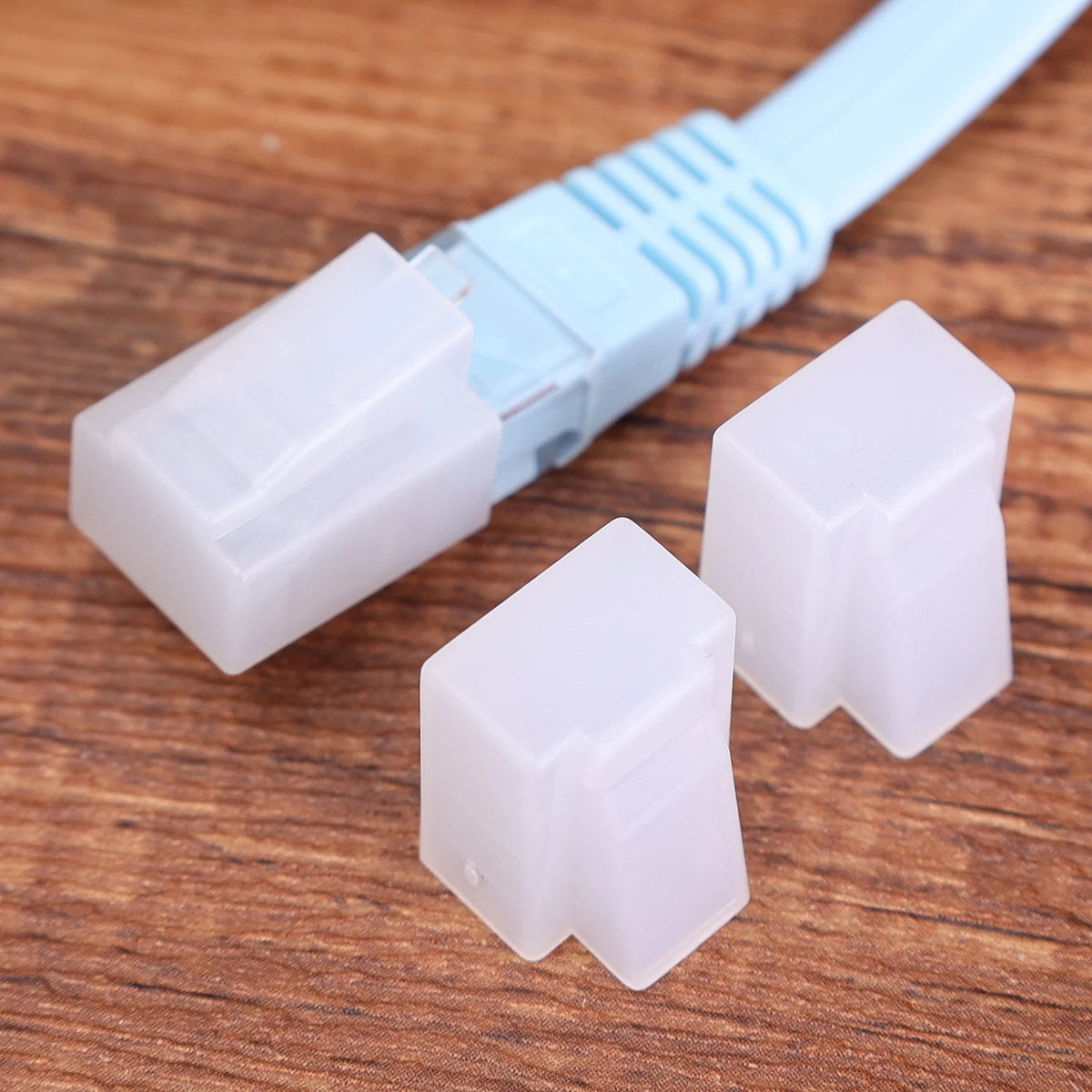 RJ45 Ethernet Connector Dust Caps – 10 to 50 Pack Protectors