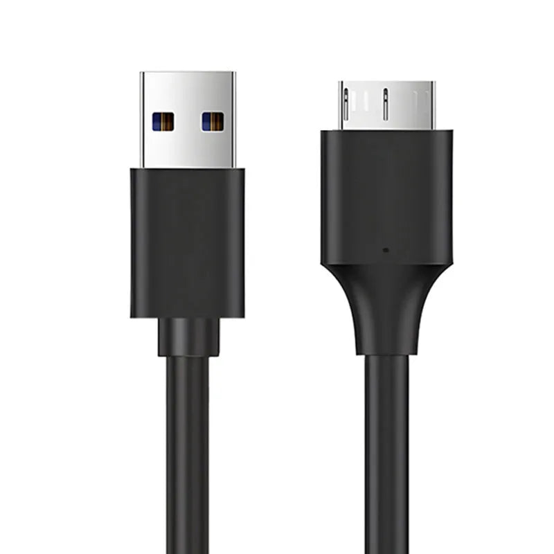 USB 3.0 Type-A to Micro-B HDD Cable | High-Speed Data Sync