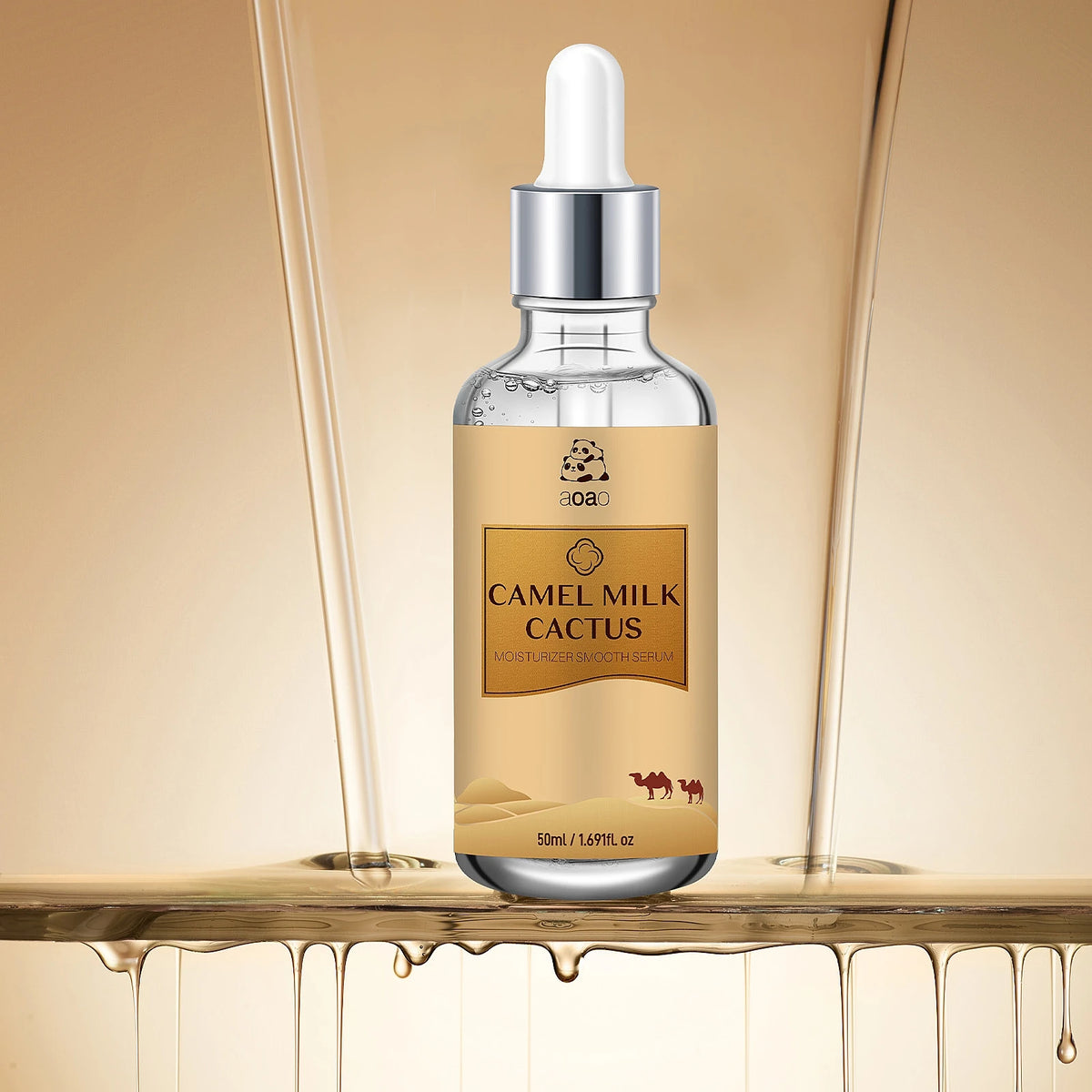 Camel Milk Face Serum | Hyaluronic Acid, Purslane & Collagen