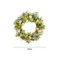 Easter Egg Wreath – Artificial Flower Garland for Door & Decor