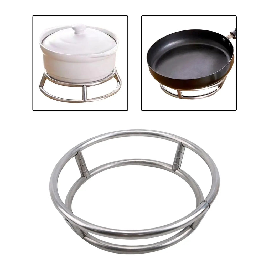 Stainless Steel Wok Ring Cooking Stand – Universal Steaming Rack