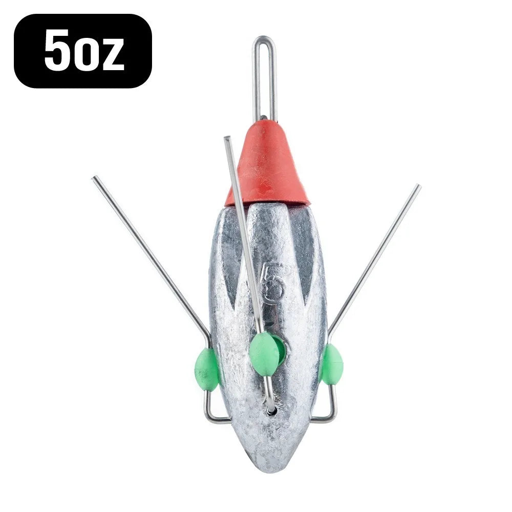 Sputnik Spider Fishing Sinkers 3oz–8oz | Glow Bead Beach Weights