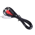 1M 3.5mm to 2 RCA Male Stereo Audio AUX Cable – 1 Metre
