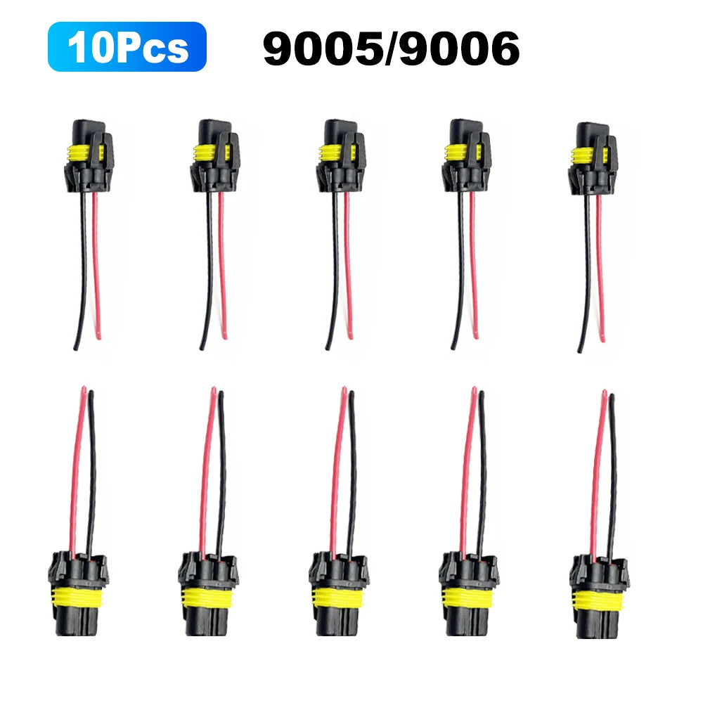 H1 1-to-2 Conversion Cable for Automotive LED Fog Light Socket