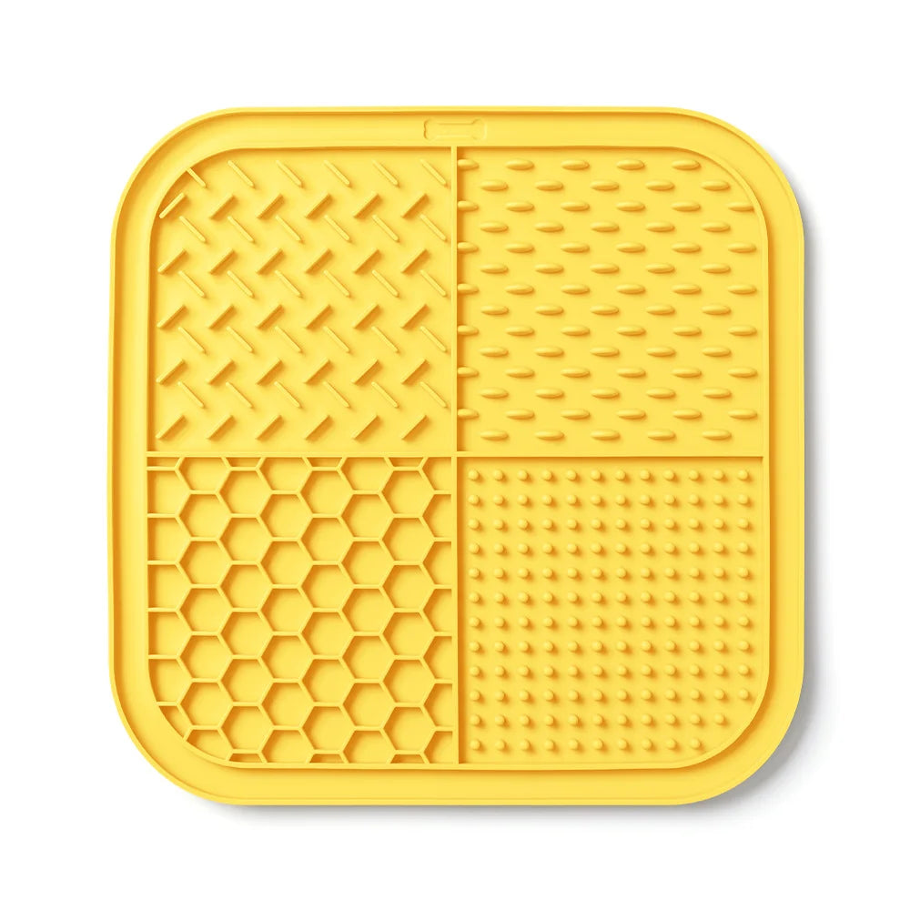 Pet Lick Mat for Dogs & Cats – Anti-Slip Slow Feeder Pad