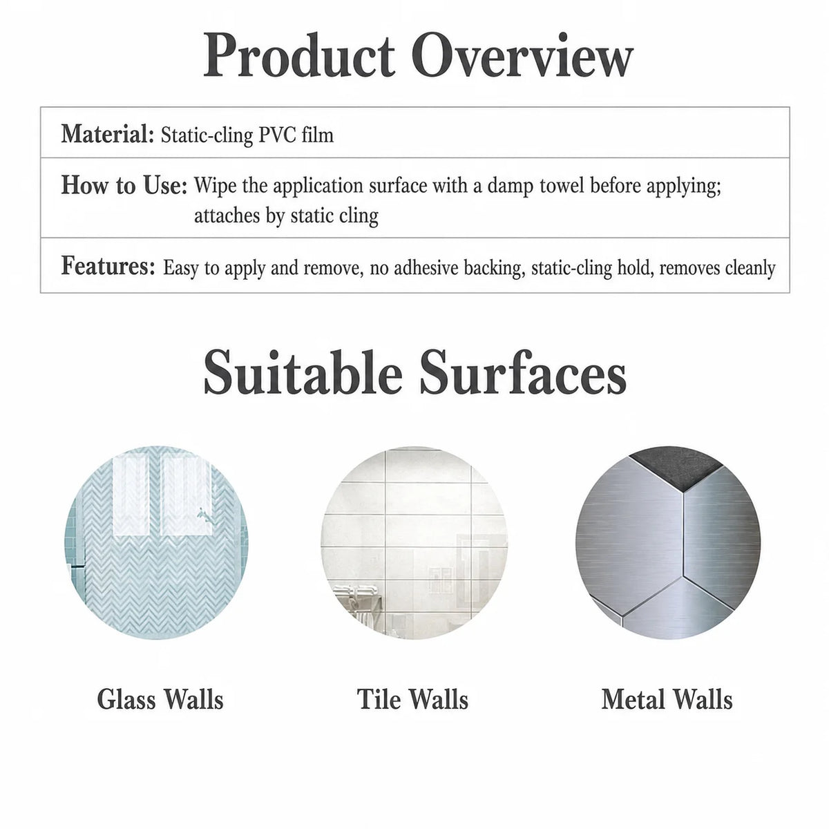 Vintage Check Static Cling Window Film – PVC Decorative Film