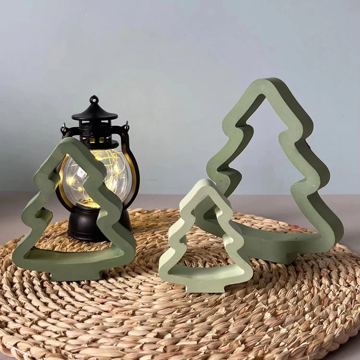 3D Christmas Tree Silicone Mold – Resin, Wax & Plaster Casting