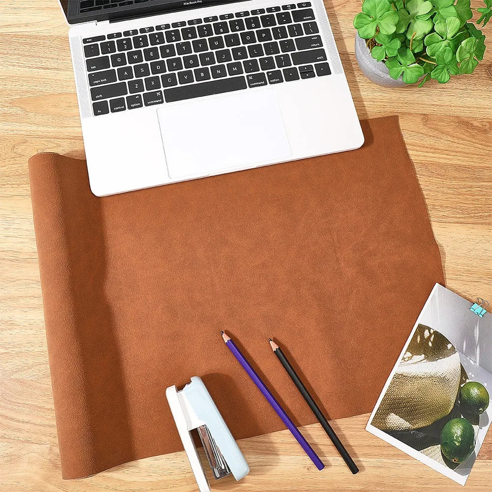 PU Faux Leather Fabric Sheet – Dark Goldenrod DIY Crafts