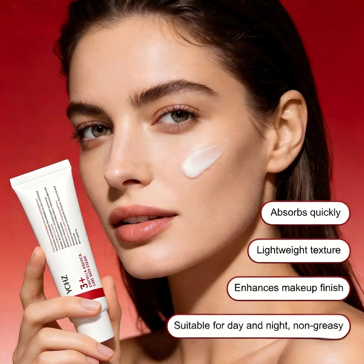 Centella Asiatica Face Cream – Hyaluronic Acid & Niacinamide