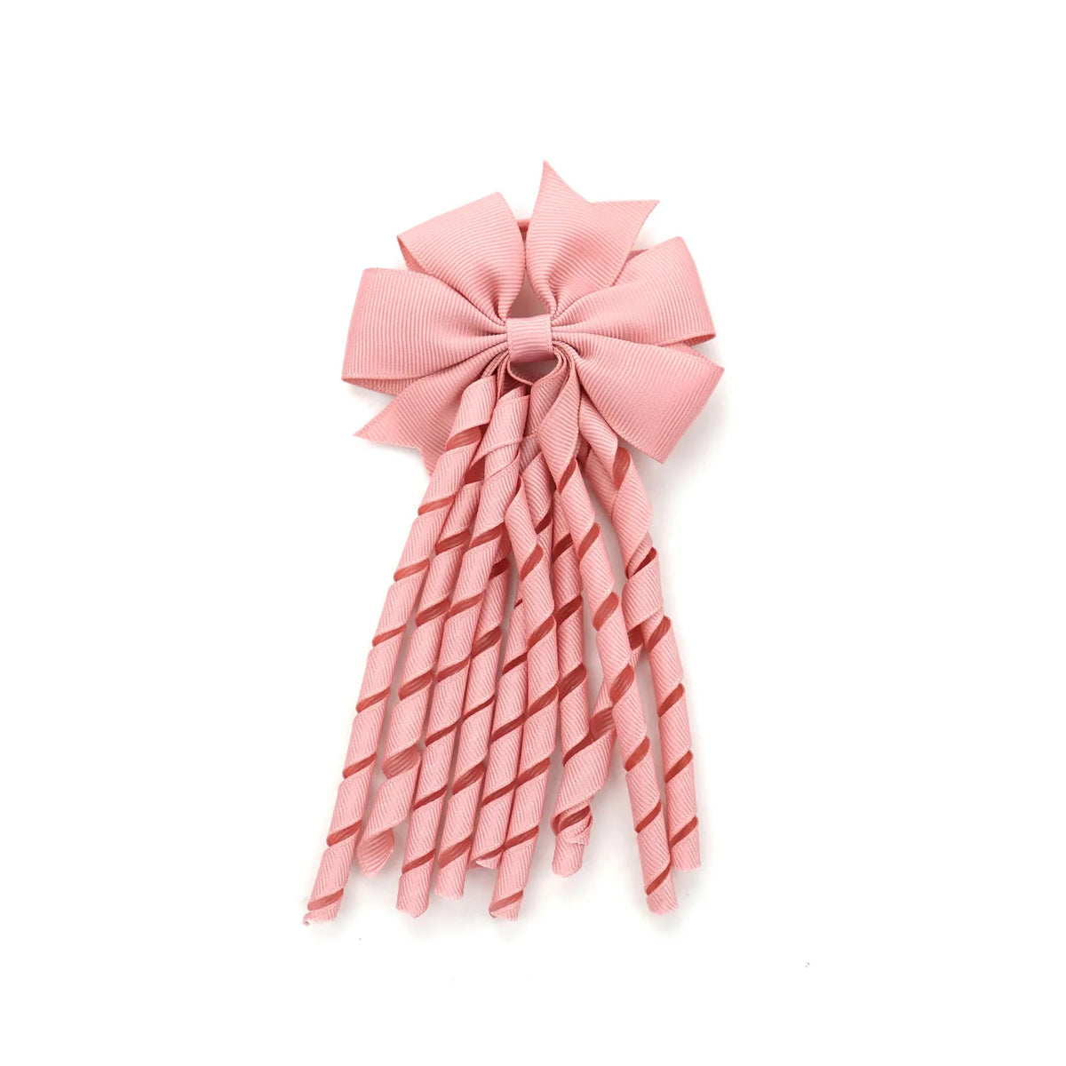 12-Pack Girls' Grosgrain Ribbon Bow Hair Ties | Cheerleading