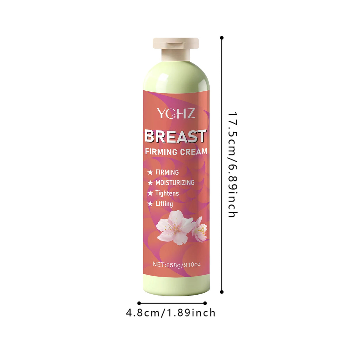 YCHZ Breast Firming Cream – Olive Oil, Vitamin E & Honey 9.1oz