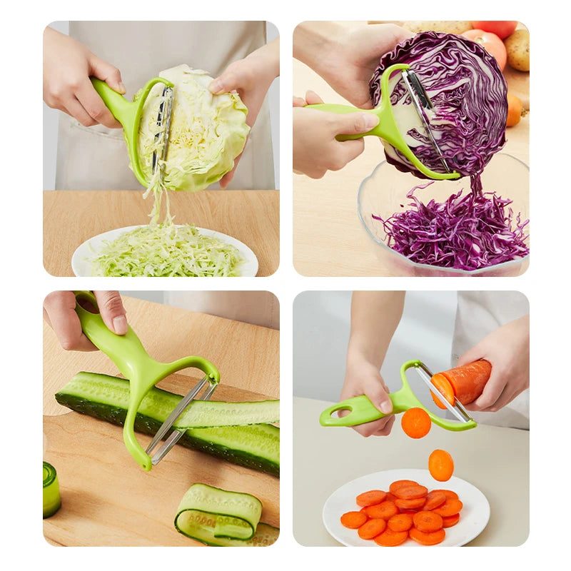 2-Pack Stainless Steel Swivel Blade Vegetable Peeler – Dishwasher Safe