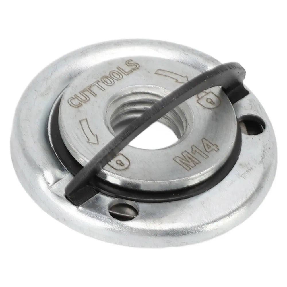 M14 Quick-Release Self-Locking Angle Grinder Flange Nuts 2-Pack