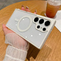 MagSafe Clear Magnetic Case for Samsung Galaxy – Shockproof