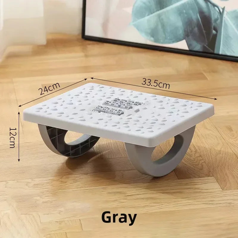 Rocking Footstool Massage Pedal – Anti-Slip Under Desk Rest