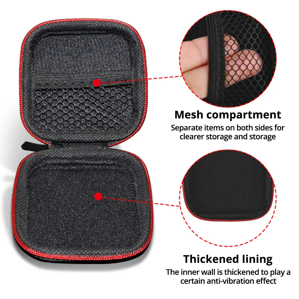 EVA Portable Earphone Case & Cable Organizer Storage Pouch