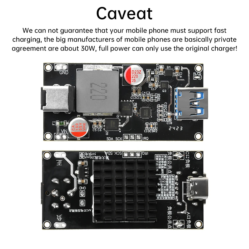 140W Smart Fast Charging Module | QC5 PD PPS USB-A & USB-C