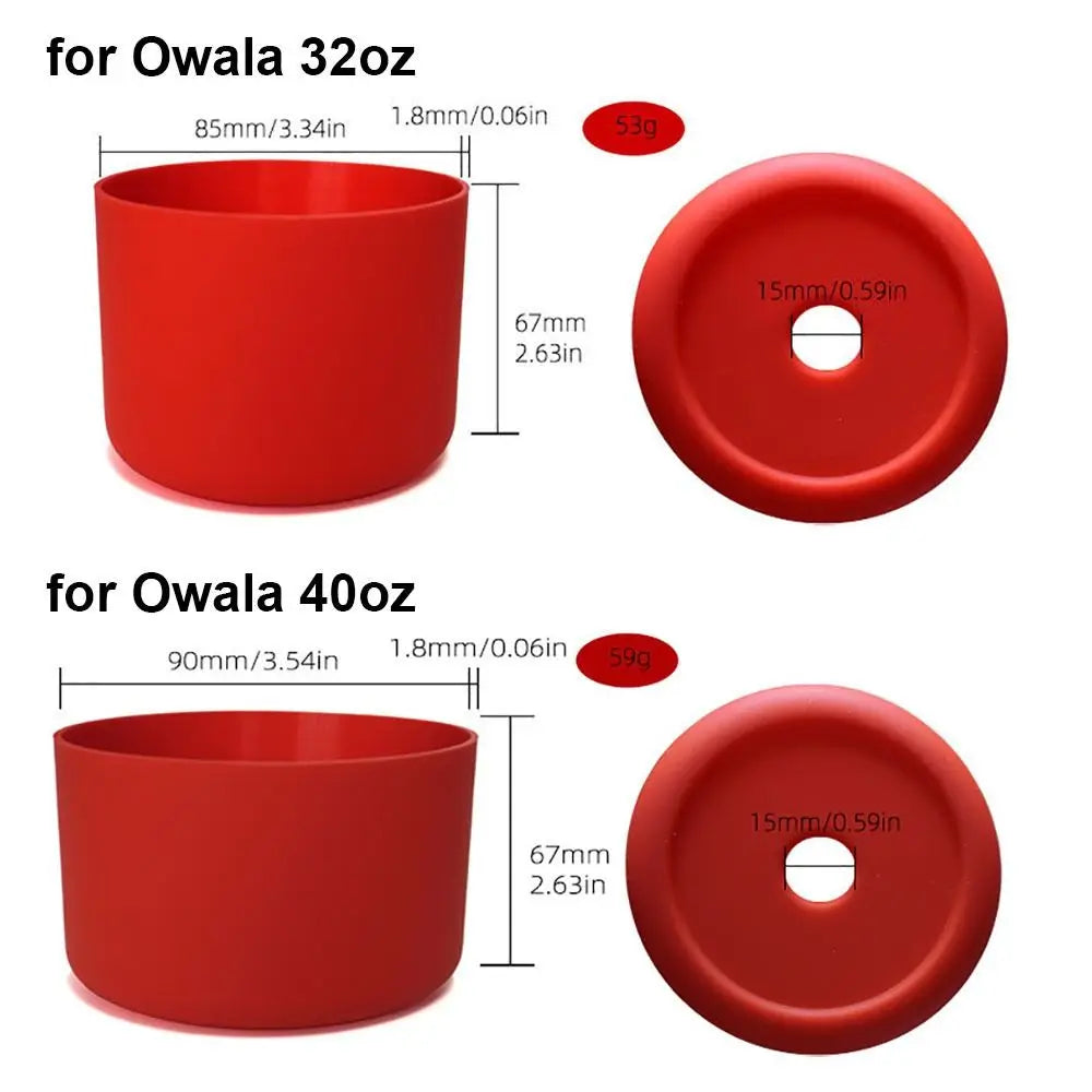 Silicone Bottle Boot Anti-Slip Base Sleeve | 24oz 32oz 40oz