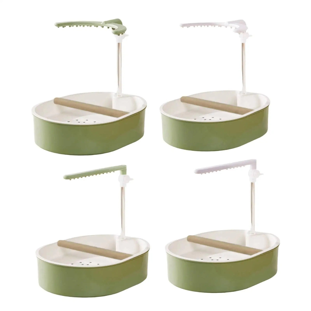 Automatic Bird Bath Shower for Parakeet Cockatiel Lovebird