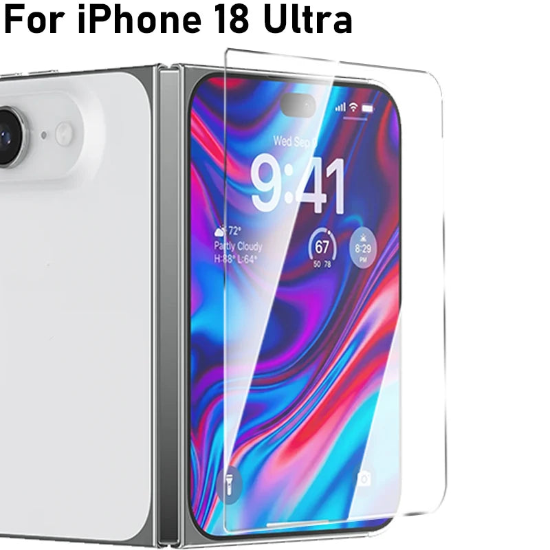 iPhone 18 Pro/Pro Max/Ultra HD Tempered Glass Screen Protector