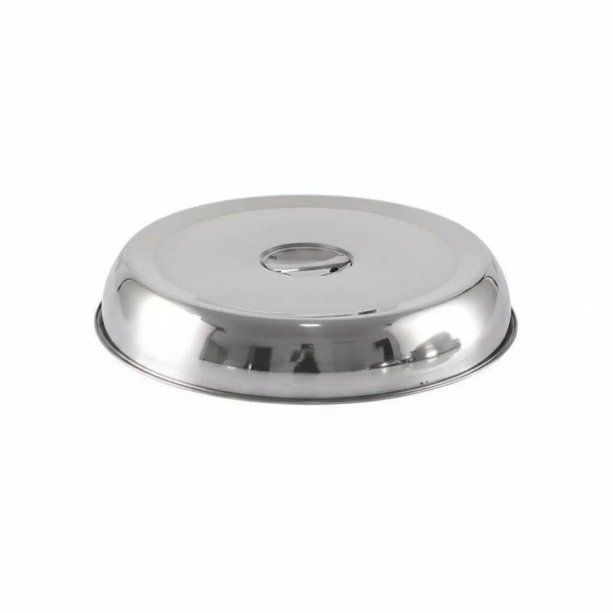 Round Stainless Steel Teppanyaki Cover – Heat Retention Lid