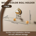 No-Drill Suction Cup Paper Towel Holder | Wall Mount
