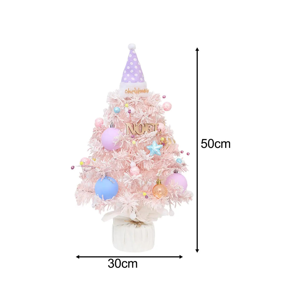 Mini Christmas Tree with Lights & Music Box | Tabletop Décor