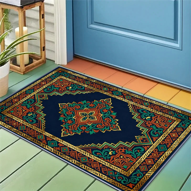 RAKKS European Retro Area Rug – Bedroom & Living Room Carpet