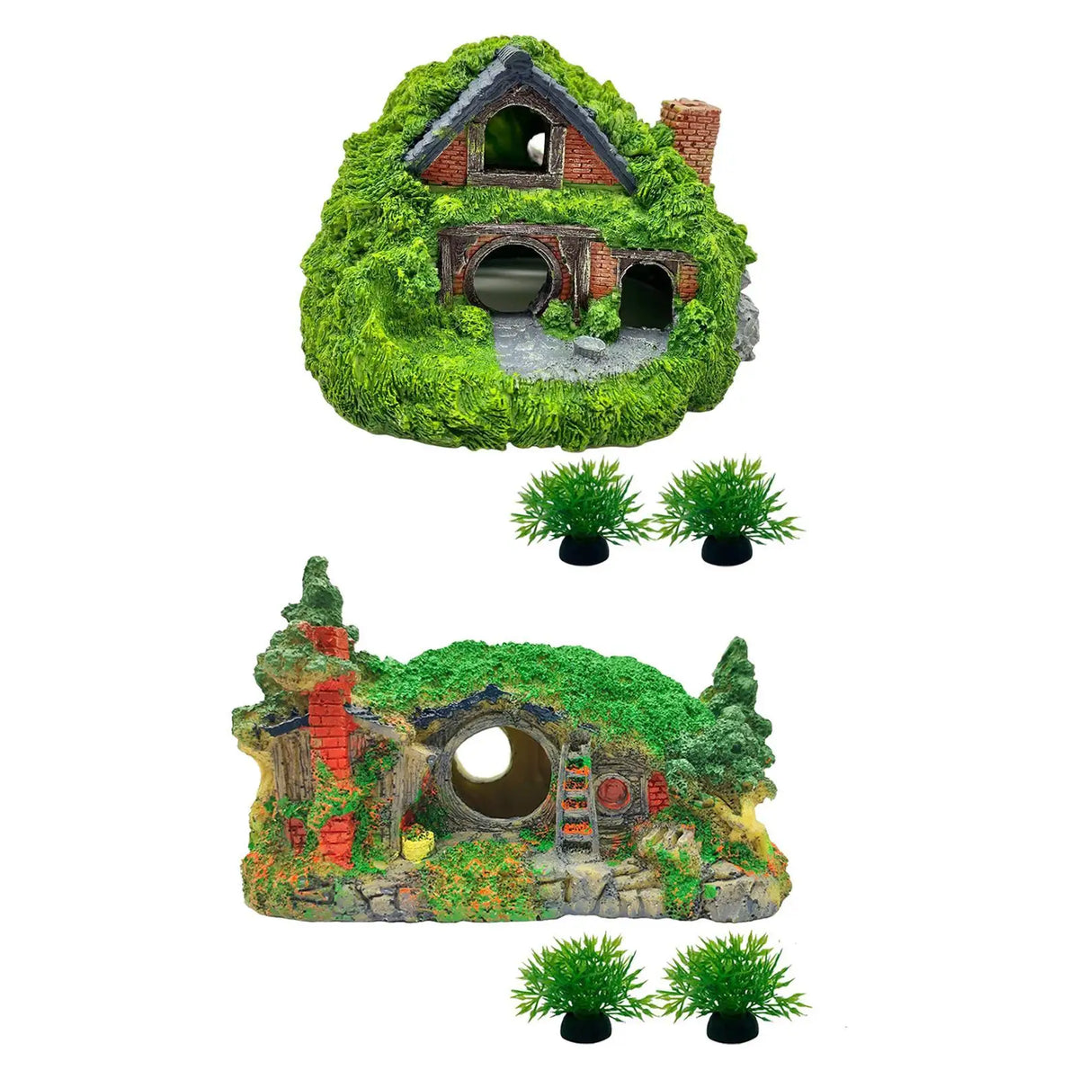 Resin Aquarium Cave Hideaway | Fish Tank Shelter Ornament