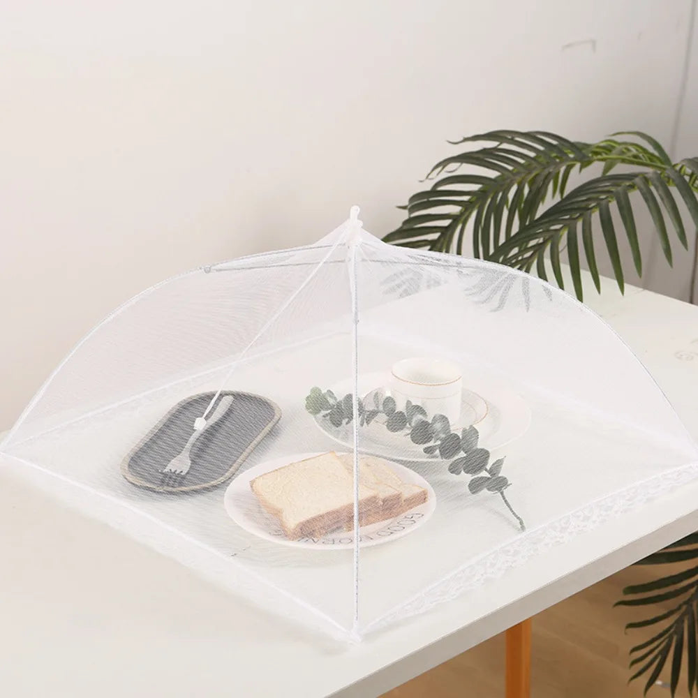 Folding Mesh Food Cover – Insect & Dust Guard, 12 & 14"