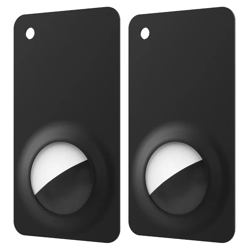 Ultra-Thin Silicone AirTag Wallet Card Holder Protective Case