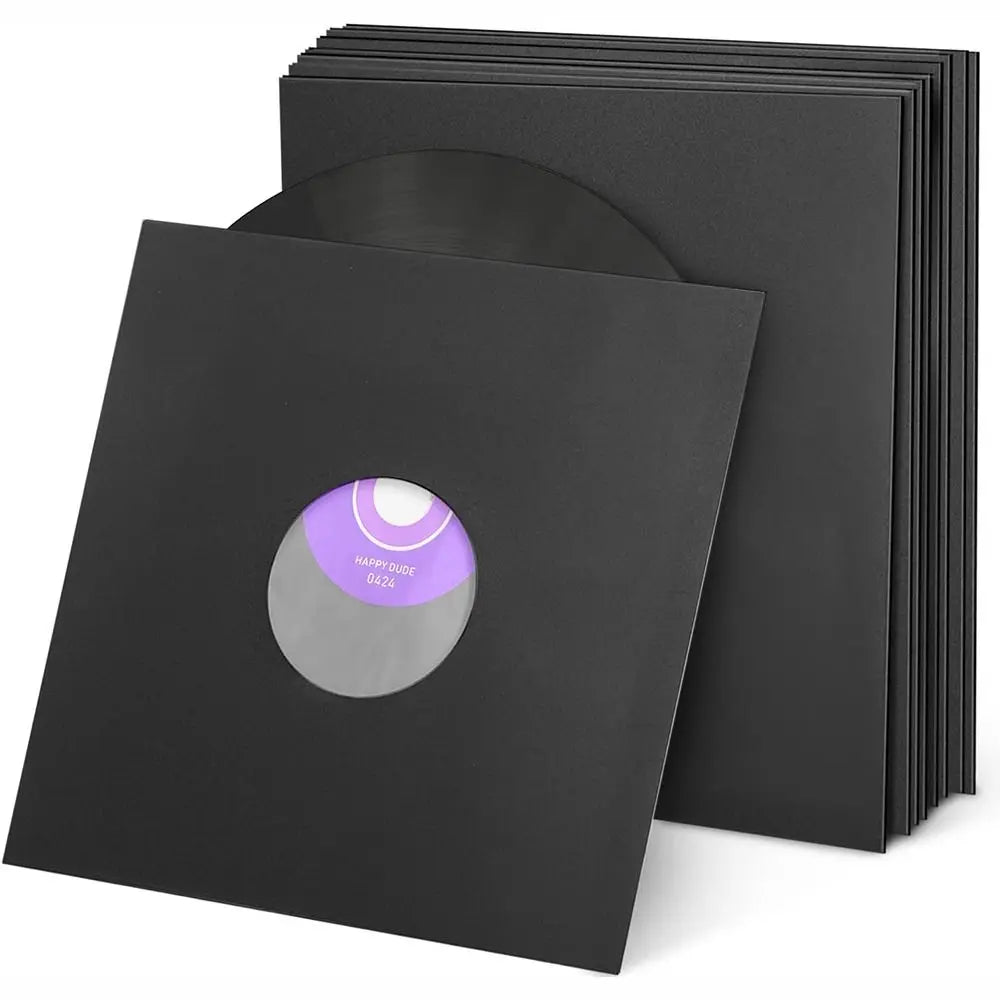 LP Vinyl Record Resealable Outer Sleeves – Kraft Paper Bags
