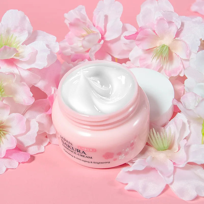 LAIKOU Sakura Essence Face Cream 2-Pack – Moisturizing & Nourishing