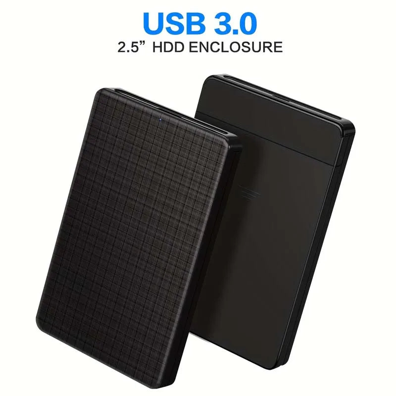 USB-C 2.5" SATA Hard Drive Enclosure | USB 3.0/3.1 HDD SSD Case