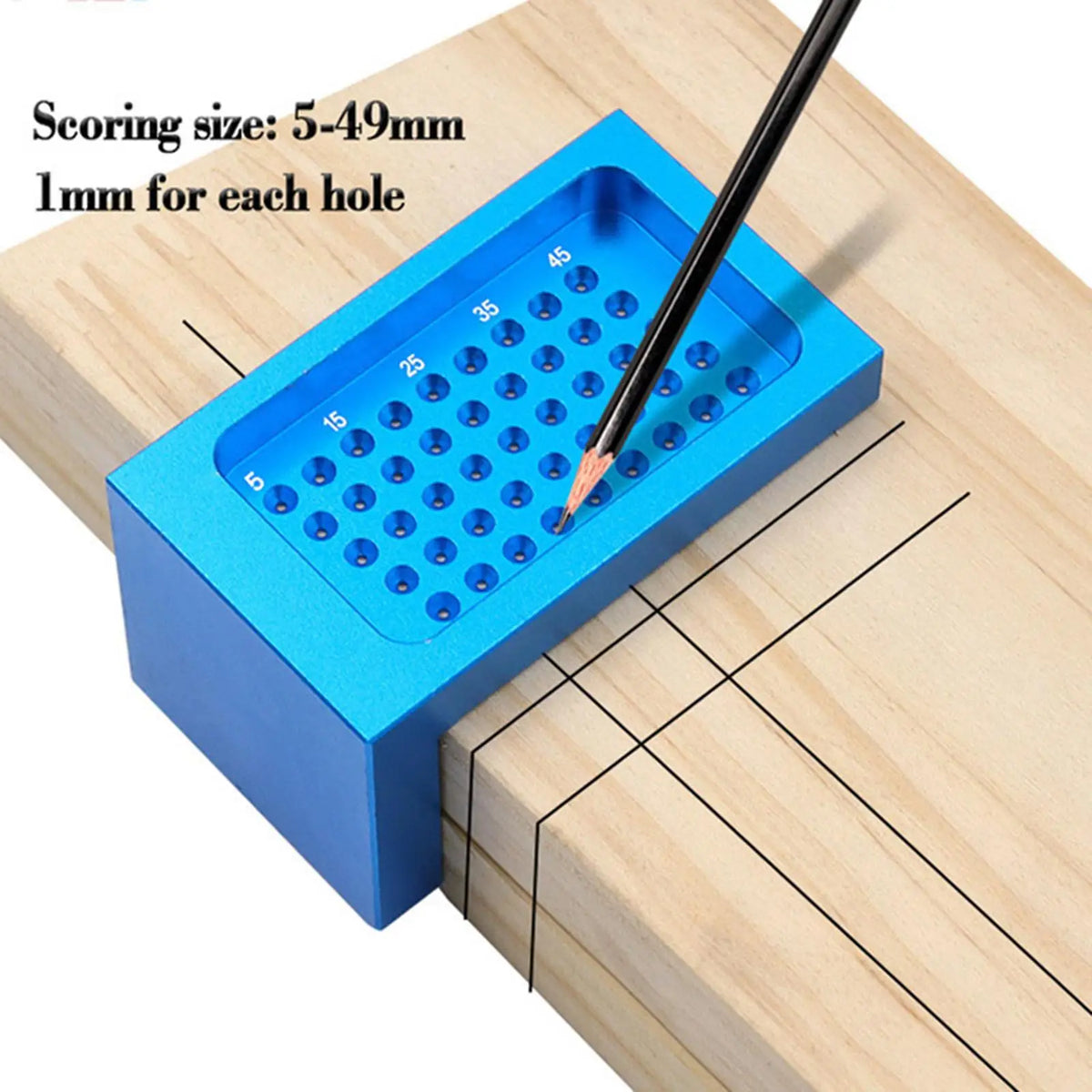 Woodworking Scriber T Square Ruler – Precision Layout Tool