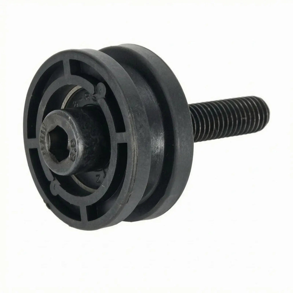 6-Pack Tile Saw Grooved Roller Assembly | Threaded Replacement