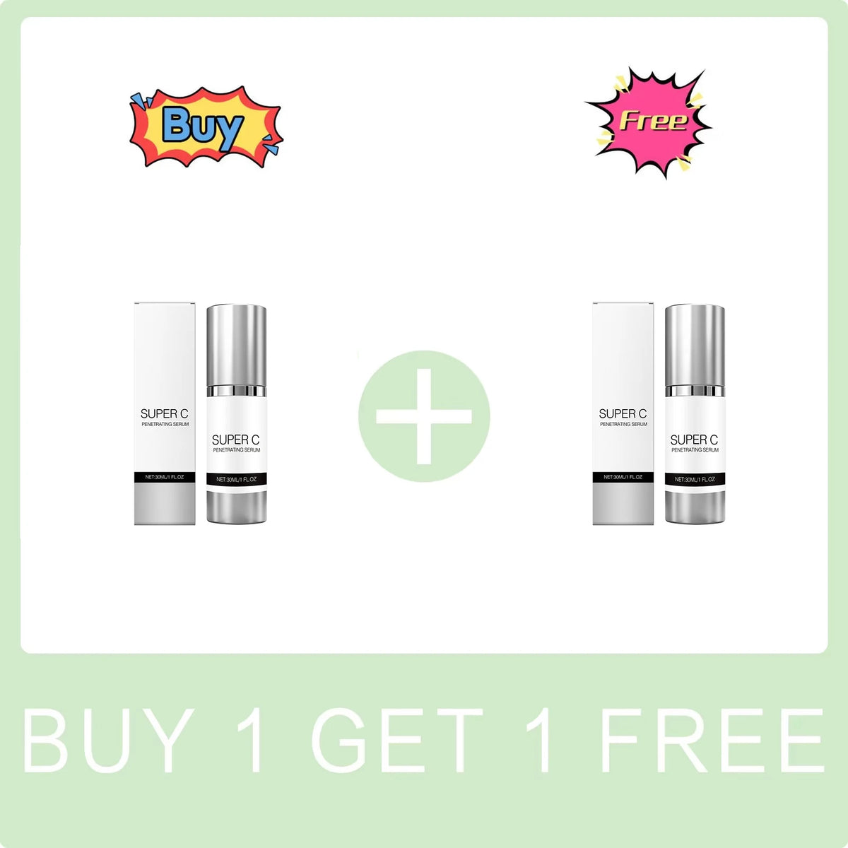 Vitamin C Brightening Face Serum – Firming & Hydrating
