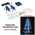 DIY Multicolour LED Christmas Tree Soldering Kit – DC 5V
