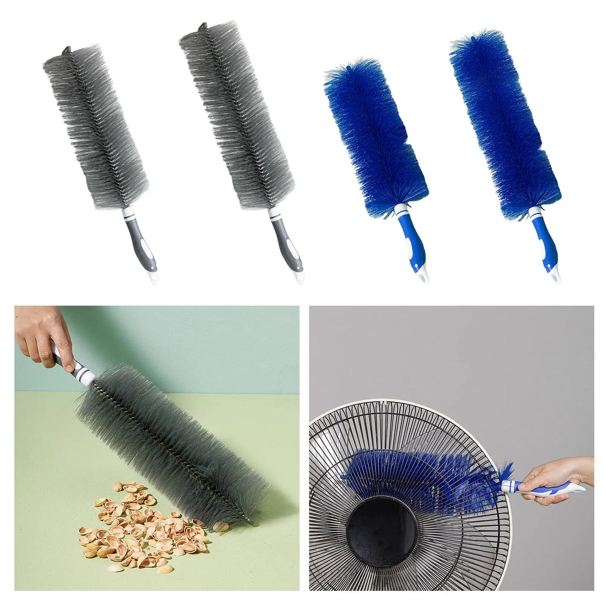 Kesoto Microfiber Hand Duster Brush – Washable & Bendable