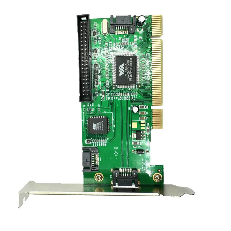 VIA6421 PCI to SATA PATA RAID Controller Card | Desktop PC