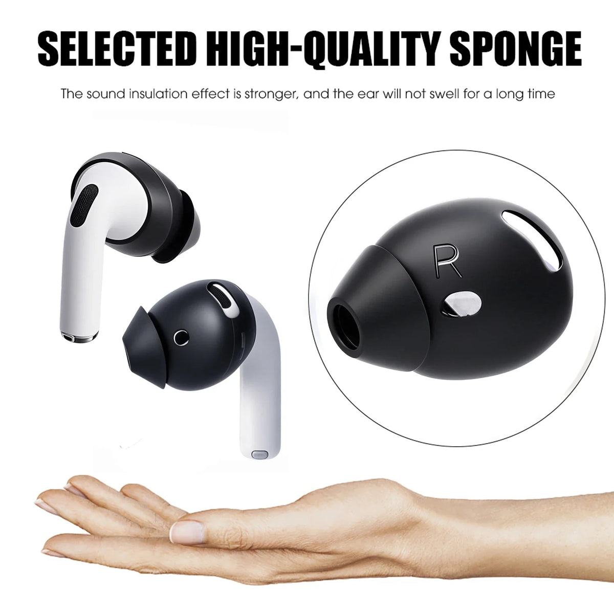 Silicone Earbud Covers for AirPods 4 – Drop Protection