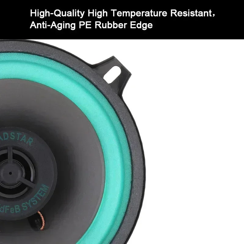Universal HiFi Coaxial Car Speakers 4/5/6 Inch – 100W/160W