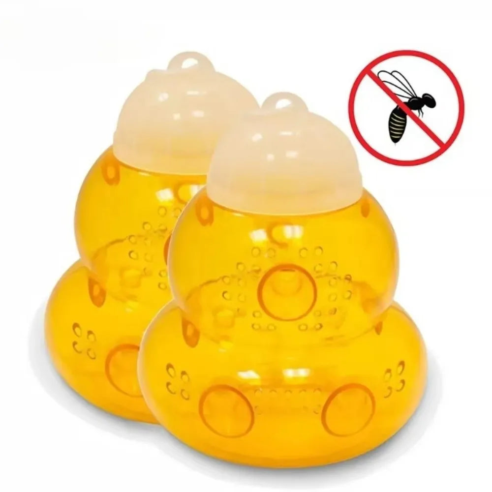 Reusable Outdoor Wasp Trap – Hanging Multi-Hole Bee Catcher