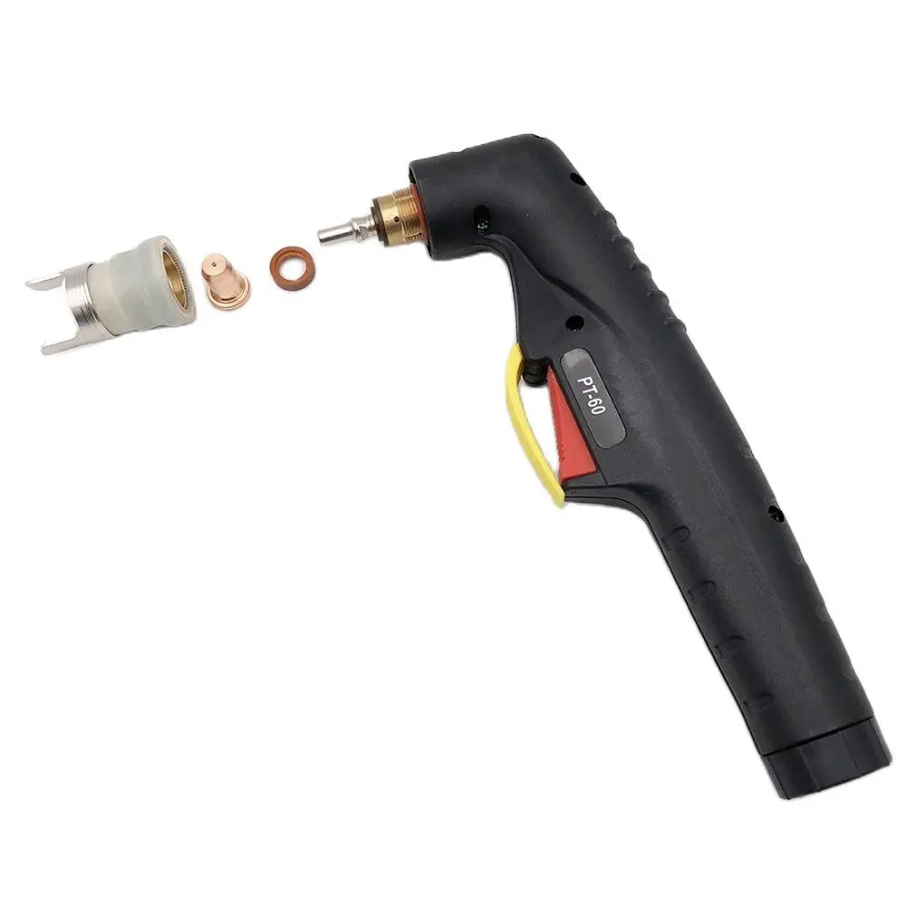 PT-60 Plasma Torch Consumables – Shield Cap, Ceramic Nozzle, Spring