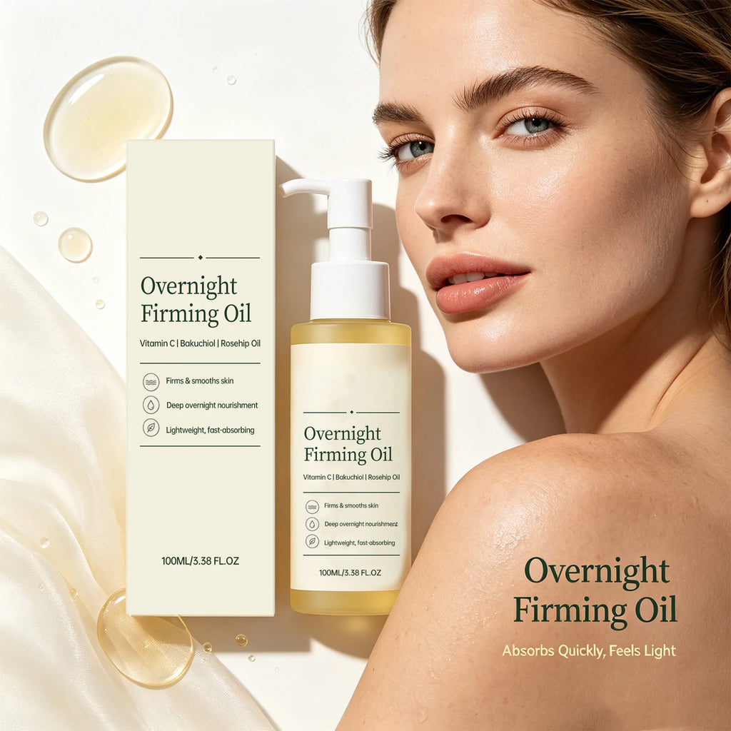 Firming Overnight Facial Oil – Hydrating Lifting Face Serum