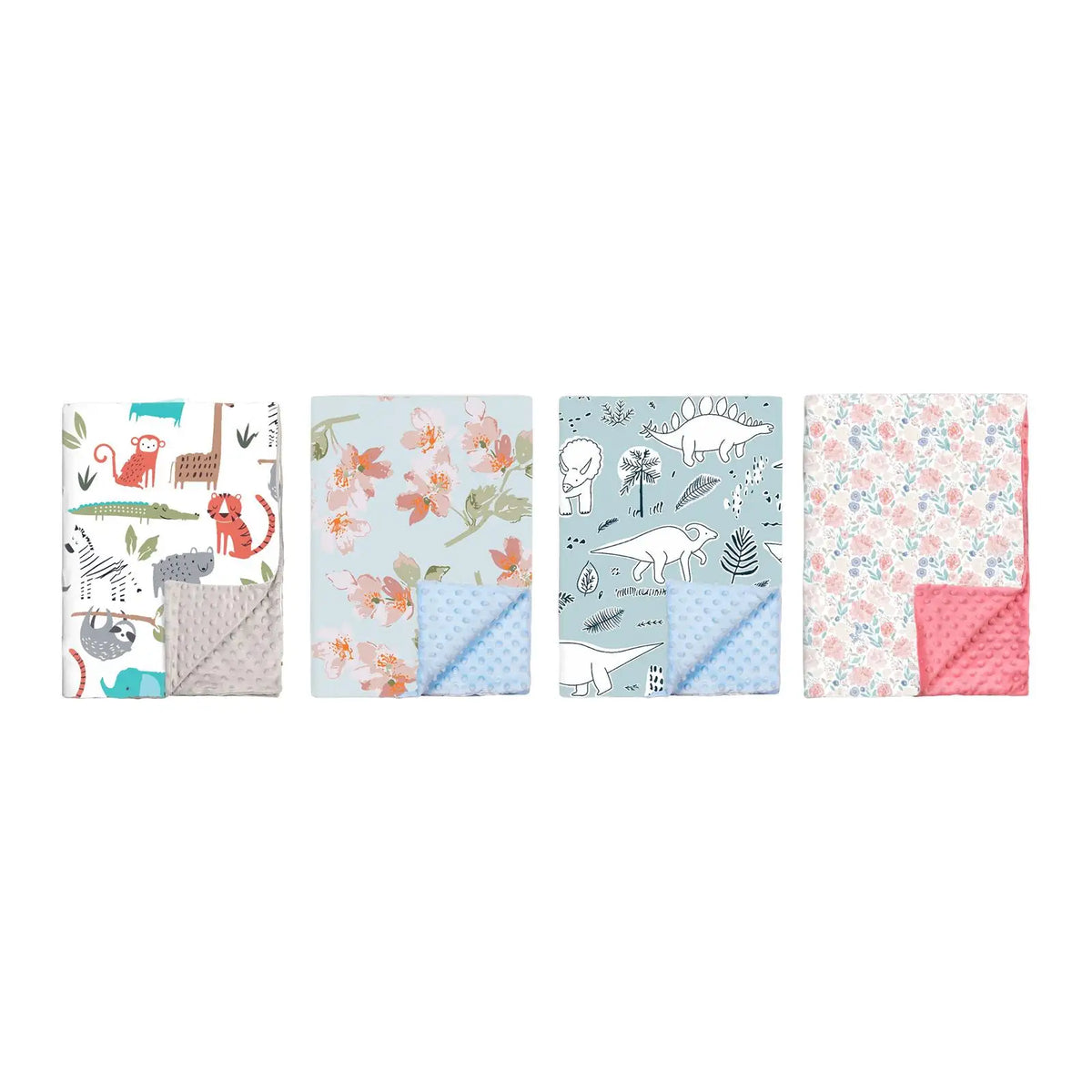 Warm Flannel Baby Swaddle Blanket – Newborn to Toddler